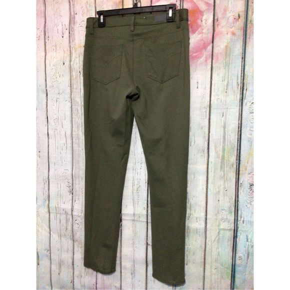 NEW Calvin Klein Jeans Olive Green Jeggings Size 10 - Picture 10 of 11